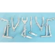 1/32 OV-10 Bronco Landing Gear for Kitty Hawk kits (white metal)