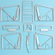 1/32 Gotha G. IV Landing Gear for Wingnut Wings kits (white metal)