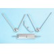 1/32 Roland C.II Landing Gear for Wingnut Wings kits (white metal)