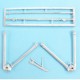 1/32 Albatros B.II Landing Gear for Wingnut Wings kits (white metal)
