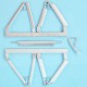 1/32 Spowith Camel Landing Gear for Wingnut Wings kits (white metal)