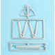 1/32 Sopwith 5 F.1 Dolphin Landing Gear for Wingnut Wings kits