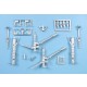 1/32 Lockheed Martin F-35C Lightning II Landing Gear for Trumpeter kits