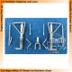 1/48 Bf 110 Landing Gear (White Metal) for Eduard kit