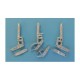 1/48 MB 326 Landing Gear for Italeri/ESCI kits (white metal)