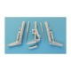 1/48 MiG-19 Farmer Landing Gear for Trumpeter kits (white metal)