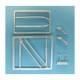 1/48 Polikarpov I-16 Type 24/29 Landing Gear for Eduard kits (white metal)