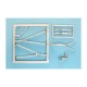 1/48 Mi-2 Hoplite Landing Gear for Aero Plast kits (white metal)
