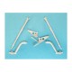 1/48 US CH-34 Army Landing Gear for Tamiya kits (white metal)