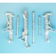 1/48 F-4C/D/J Phantom ll Landing Gear for Revell/Monogram kits (white metal)