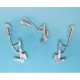 1/48 Folland Gnat T.1 Landing Gear for Airfix kits (white metal)