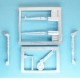 1/48 Spitfire Mk.I/V Landing Gear for Airfix kits (white metal)