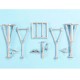 1/48 XF5U-1 Flapjack Landing Gear for Kitty Hawk kits (white metal)