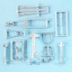 1/48 Horton Ho 229 Landing Gear for Zoukei-Mura kits (white metal)