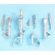 1/48 SAAB J-32 Lansen Landing Gear for Hobby Boss kits (white metal)