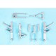 1/48 F2H-2 Banshee Landing Gear for Bronco kits (white metal)