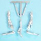 1/48 BAe Hawk T.1 Landing Gear for Hobby Boss kits (white metal)