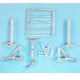 1/48 MiG-31 Foxhound Landing Gear for Hobby Boss kits (white metal)