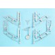 1/48 He 111H-3/6/16 Landing Gear for ICM kits