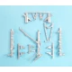 1/48 Su-35S Flanker E Landing Gear for Great Wall Hobby kits