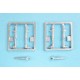 1/48 Spitfire Mk.IXc (Early/Late) Landing Gear (2 sets) for Eduard kits