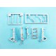 1/48 North American FJ-2 Fury Landing Gear for Kitty Hawk kits     