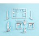 1/48 Yakovlev Yak-28P/PP Landing Gear for HobbyBoss kits