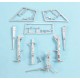 1/48 Grumman F-14D Super Tomcat Landing Gear for AMK kits