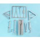 1/48 Curtiss-Wright XP-55 Ascender Landing Gear for Modelsvit kits