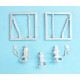 1/48 Bell Boeing MV-22 Osprey Landing Gear for HobbyBoss kits