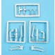 1/48 CH-47A Chinook Landing Gear Correction set for HobbyBoss kits
