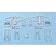 1/48 Bristol Beaufort Mk. I-VIII Landing Gear for ICM kits