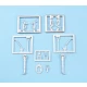 1/48 Vultee Vengeance Mk.II Landing Gear & Bay Hinges for Dora Wings kits