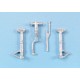 1/48 F-86A Sabre Landing Gear for Clear Prop kit (white metal)