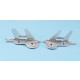 1/48 F-35C Lightning II Wing Folds for Tamiya kit (white metal)