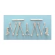 1/72 PBY-5A Catalina Landing Gear for Academy kits (white metal)