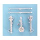 1/72 RQ-4B Global Hawk Landing Gear for Platz/MRC kits (white metal)