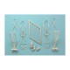 1/72 Fw 200 Condor Landing Gear for Revell kits (white metal)