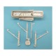 1/72 A-4B Skyhawk Landing Gear &amp; Nose Bay for Airfix kits (white metal)
