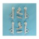 1/72 de Havilland Sea Venom Landing Gear for Cyber Hobby kits (2 sets, white metal)
