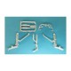 1/72 Su-24 Fencer Landing Gear for Dragon/Italeri/Revell/Zvezda kits (white metal)