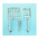1/72 F-35A/B Lightning ll Landing Gear for Hasegawa kits (white metal)