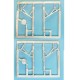 1/72 Hawker Hurricane Landing Gear for Airfix kits (2 sets, white metal)