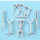 1/72 C-54/DC-4 Skymaster Landing Gear for Revell kits (white metal)