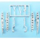 1/72 B5N2 Kate Landing Gear & Wing Folds for Airfix kits (white metal)