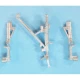 1/72 F-15E Strike Eagle Landing Gear for Academy kits (white metal)