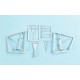 1/72 Tupolev Tu-22 Blinder Landing Gear for Trumpeter kits