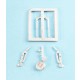 1/72 Mikoyan-Gurevich MiG-17 Fresco Landing Gear for Airfix kits