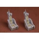 1/48 B-58 Hustler SAC Ejection Seat (pilot office) x2 for Revell/Monogram kit