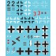 1/32 Messerschmitt Bf 109/Hispano Aviacion HA-1112 1990s Airshow Star Decals